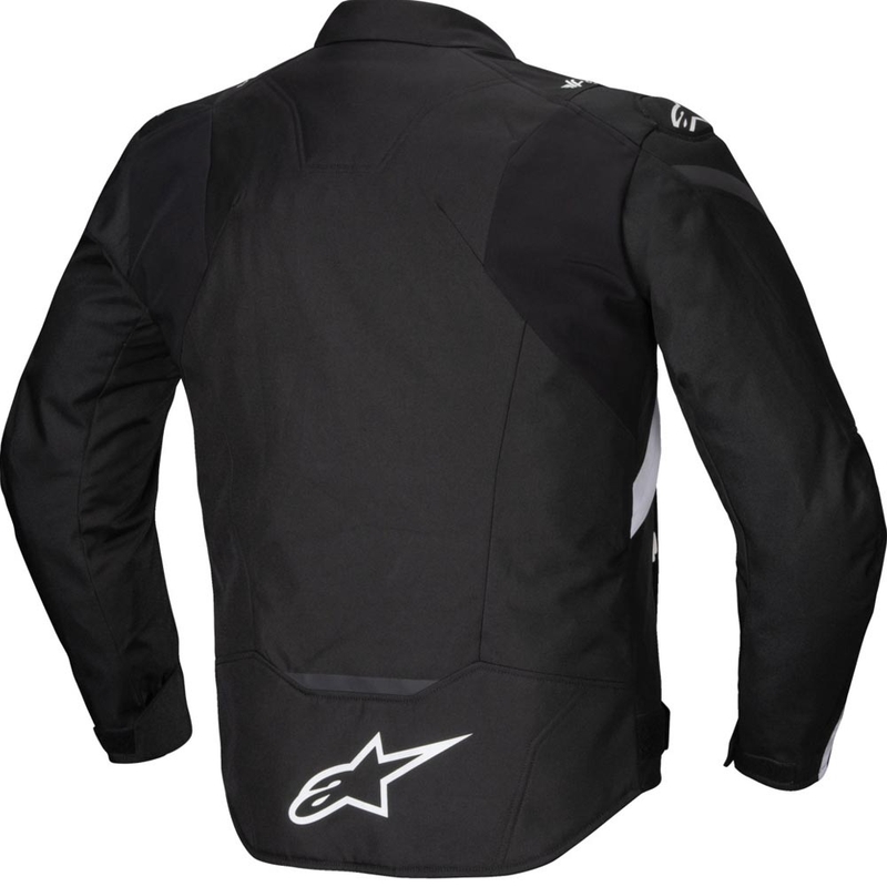Kurtka motocyklowa wodoodporna Alpinestars T-JAWS V4 czarno-biała
