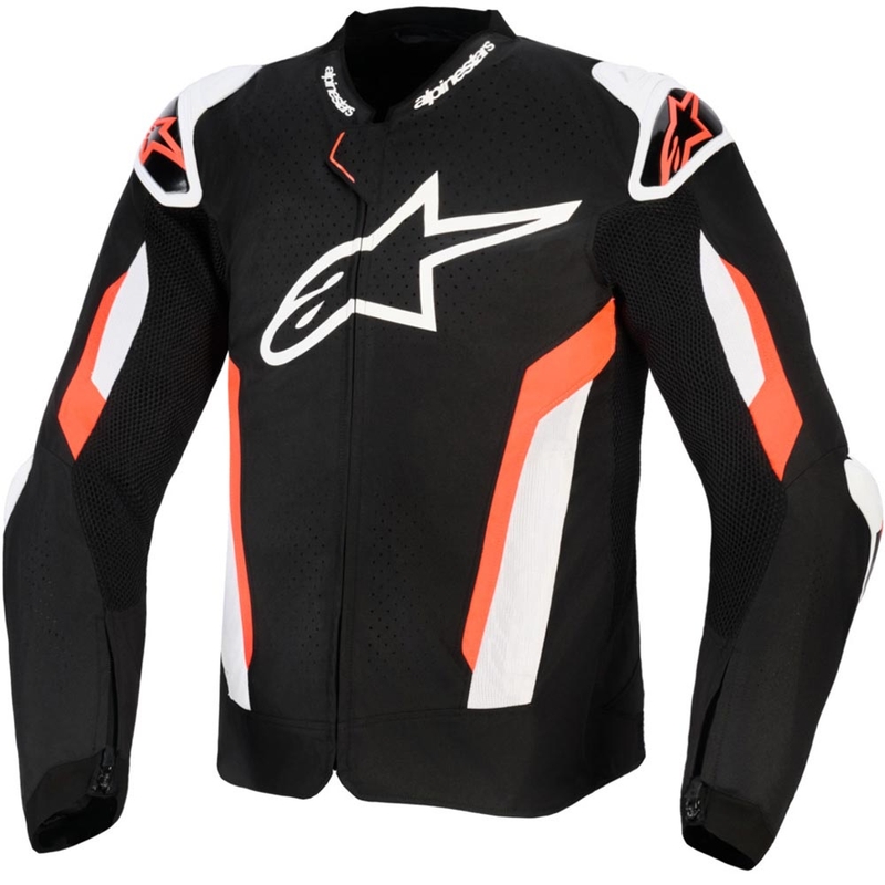Kurtka motocyklowa Alpinestars T-GP AIR czarno-fluo czerwona