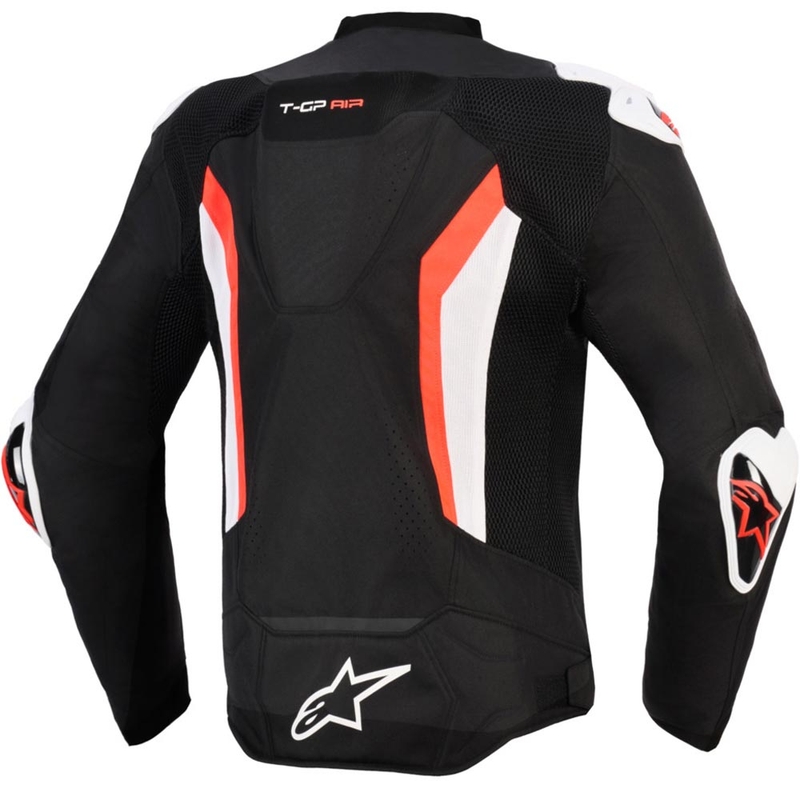 Kurtka motocyklowa Alpinestars T-GP AIR czarno-fluo czerwona