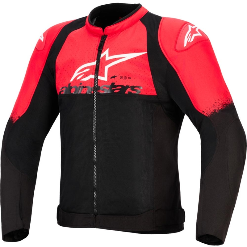 Kurtka motocyklowa Alpinestars SMX Air czerwono-czarna