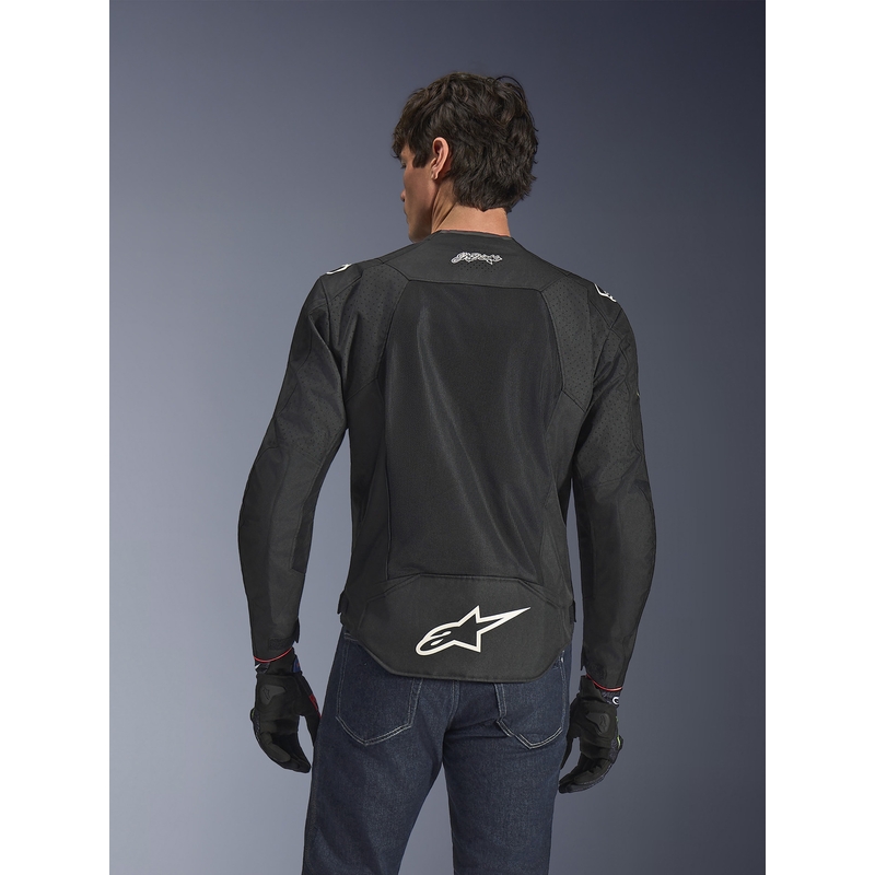 Kurtka motocyklowa Alpinestars T-SPS Air V2 Monster FQ20 kolekcja czarno-biała