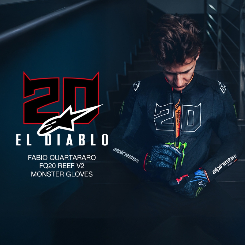 Kurtka motocyklowa Alpinestars T-SPS Air V2 Monster FQ20 kolekcja czarno-biała
