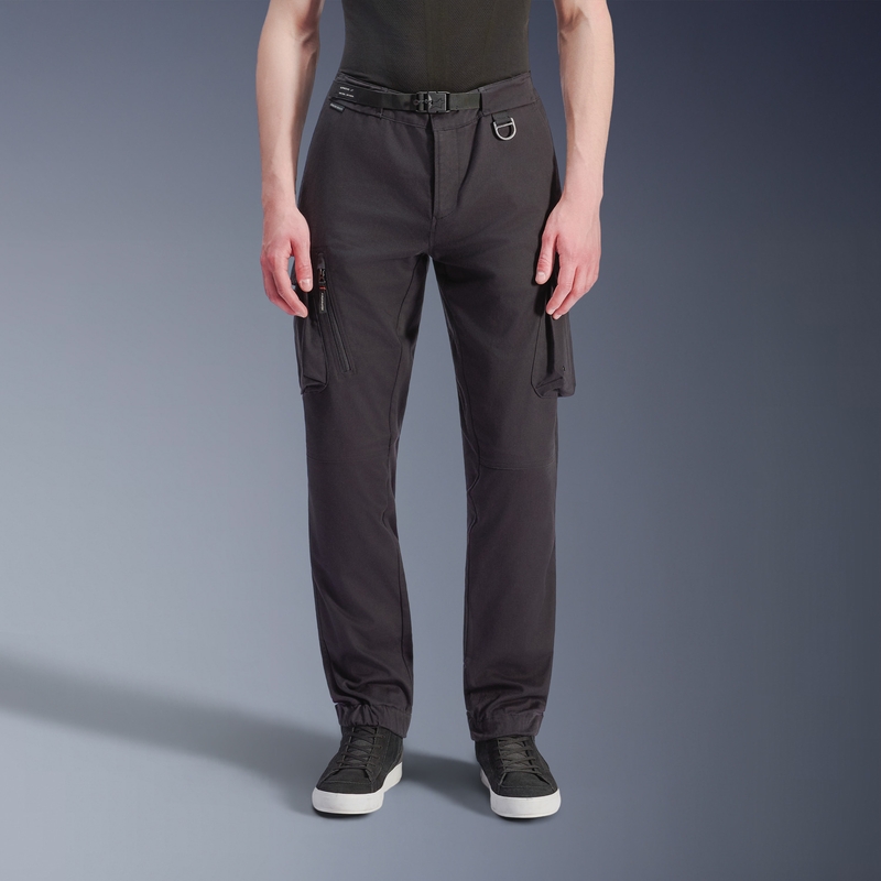 Spodnie motocyklowe Alpinestars Flex-AST Cargo czarno-czarne