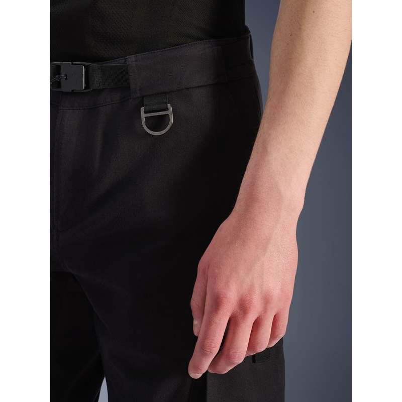Spodnie motocyklowe Alpinestars Flex-AST Cargo czarno-czarne