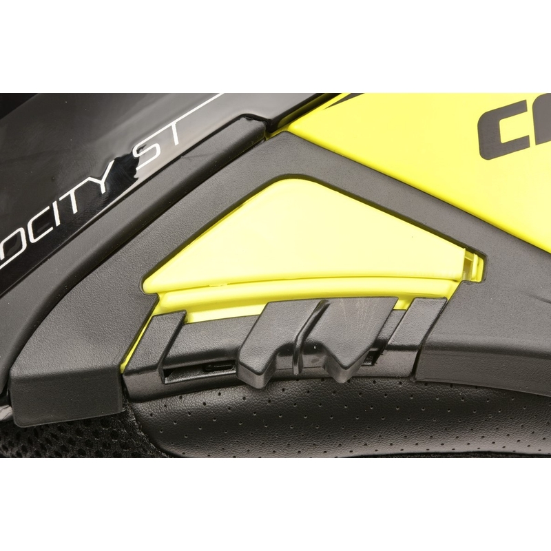 Szczękowy kask motocyklowy Cassida Velocity ST 2.1 czarno-fluo żółty