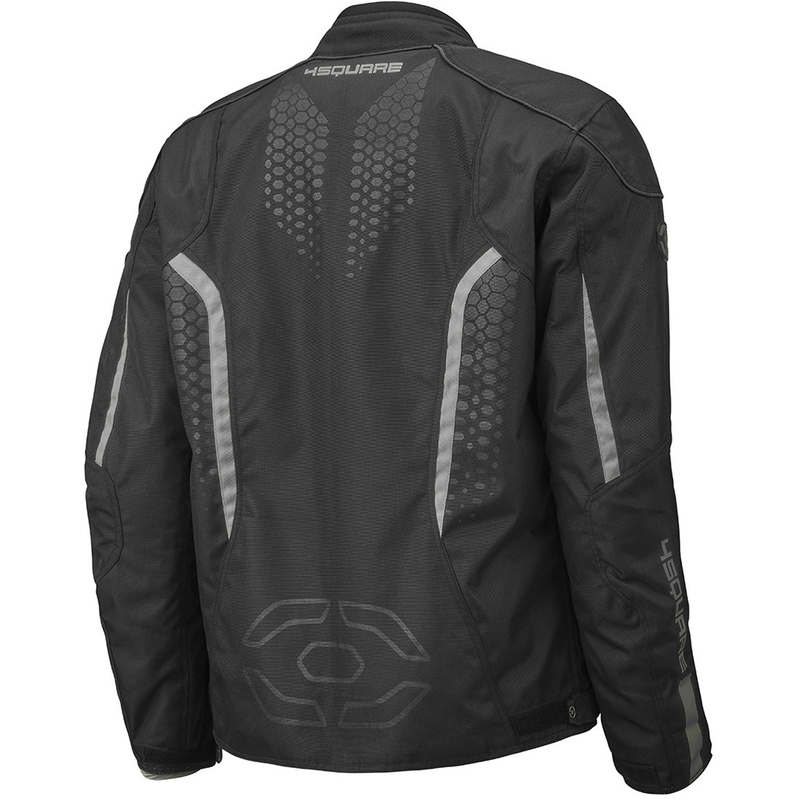 Kurtka motocyklowa 4SQUARE Sportster Dart czarno-szara