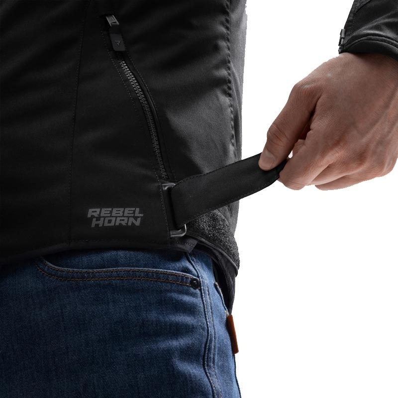 Kurtka motocyklowa Rebelhorn Swift czarna