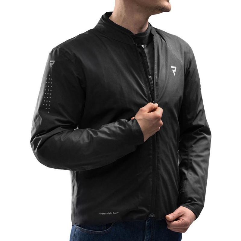 Kurtka motocyklowa Rebelhorn Swift czarno-ciemnoszaro-czerwona