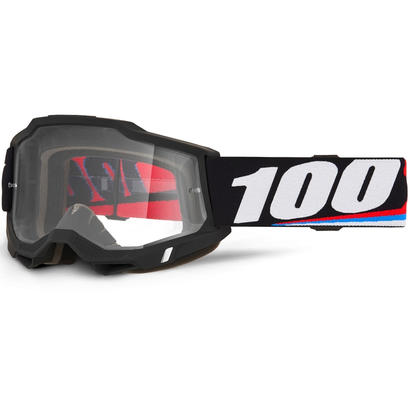 Okulary motocrossowe ACCURI 2 Magnus 100% z przezroczystym pleksiglasem