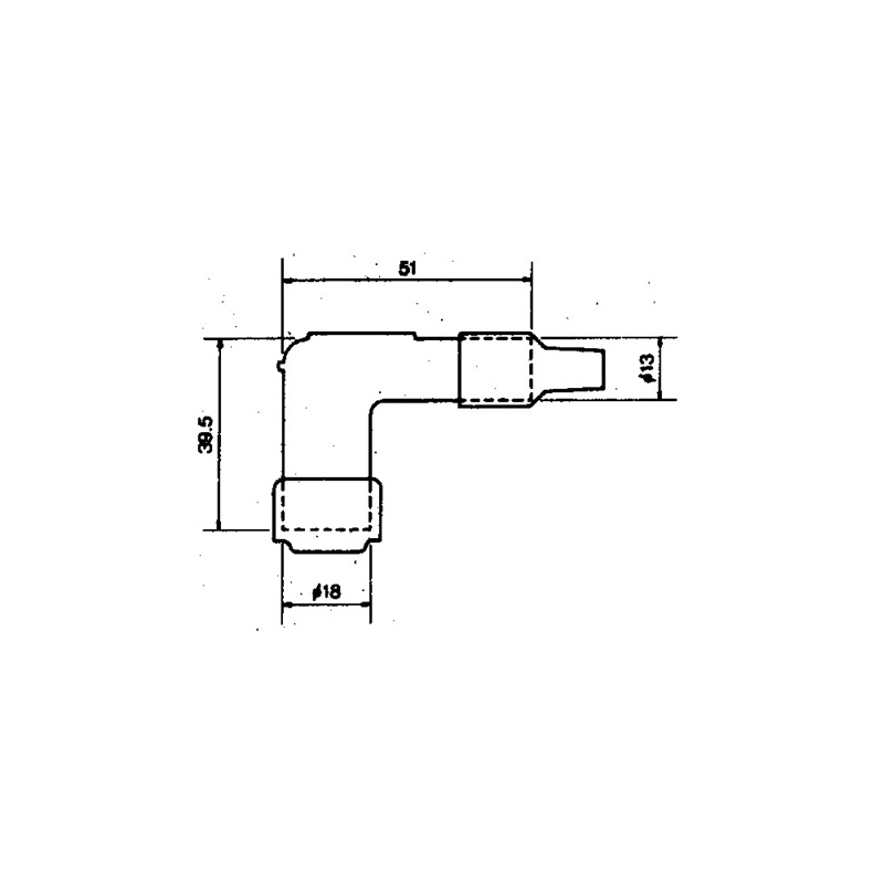 Spark plug cap NGK