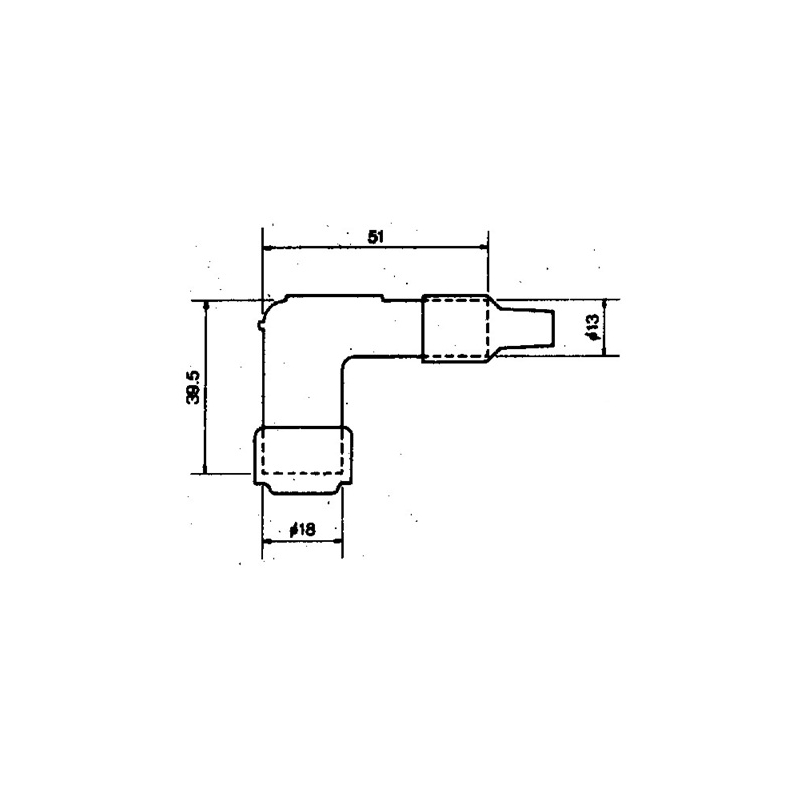 Spark plug cap NGK