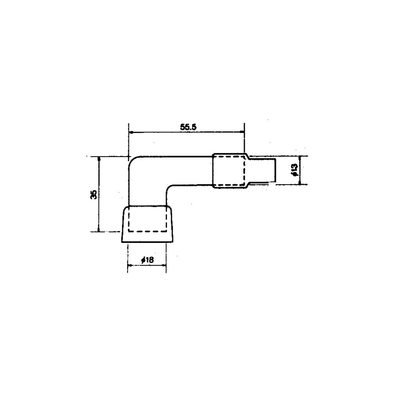 Spark plug cap NGK