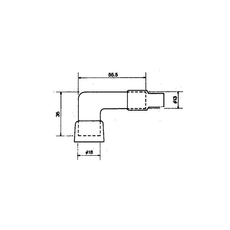 Spark plug cap NGK