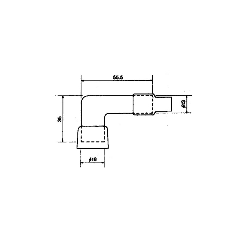 Spark plug cap NGK