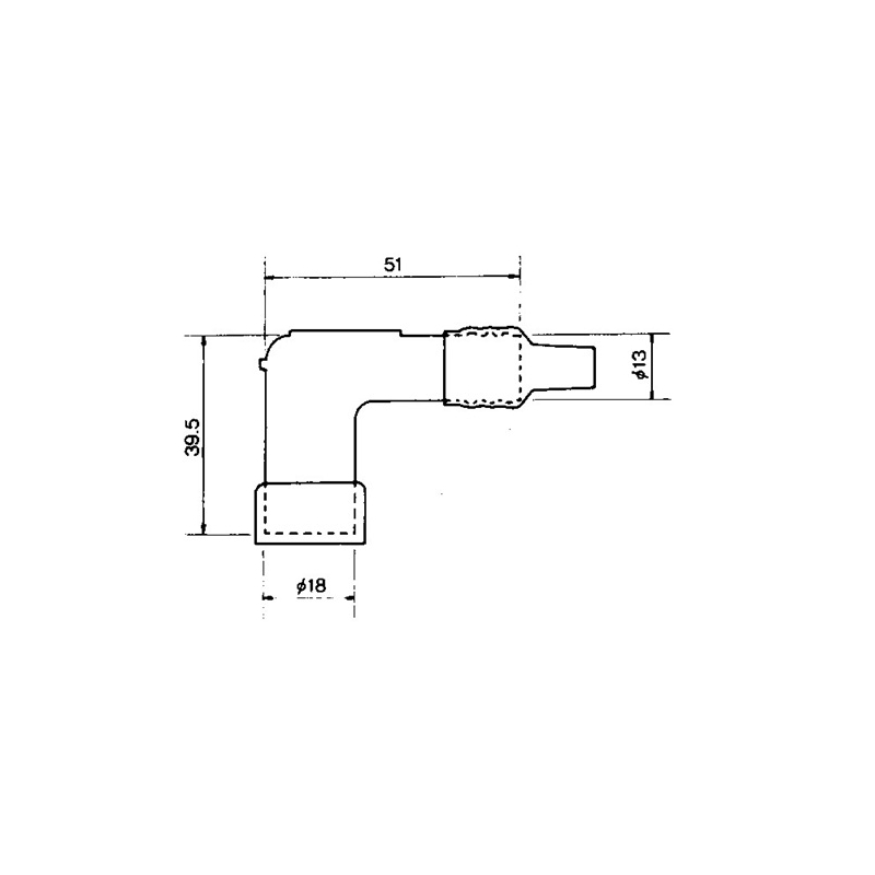 Spark plug cap NGK