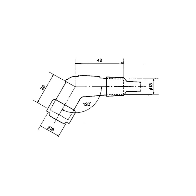 Spark plug cap NGK