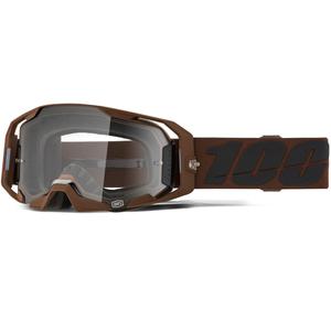 Okulary motocrossowe Salcedo 100% ARmatic z przezroczystym pleksiglasem