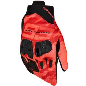 Kolekcja rękawic motocyklowych Alpinestars SP X 1 MM93 w kolorze fluo czerwono-czerwono-czarnym