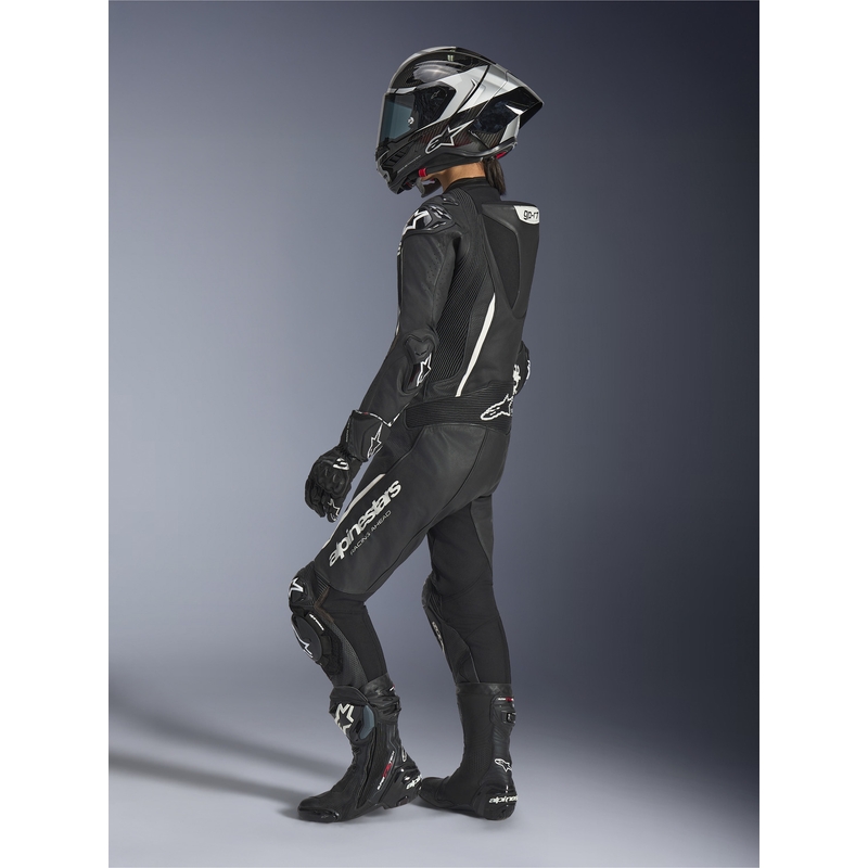 Jednoczęściowy skórzany kombinezon motocyklowy Alpinestars Stella GP-R7 damski, czarny