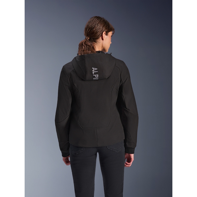 Kurtka motocyklowa Alpinestars Stella Radium Tech Hoodie damska czarna