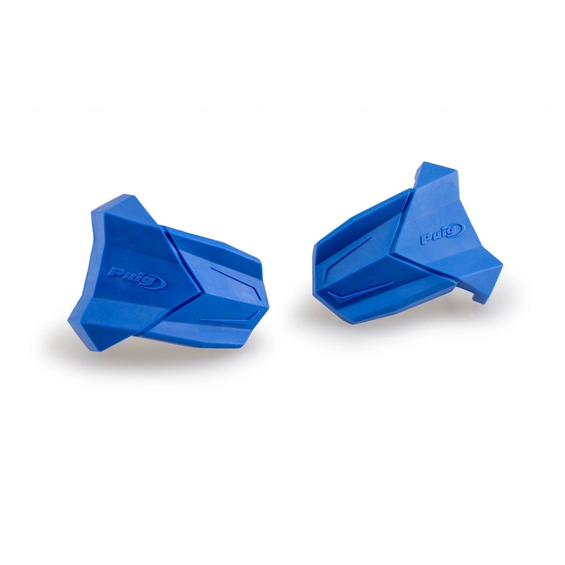 Spare rubber end protector PUIG R19 blue