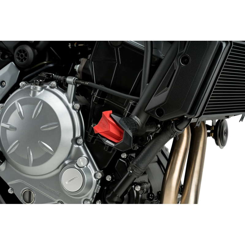 Spare rubber end protector PUIG R19 red