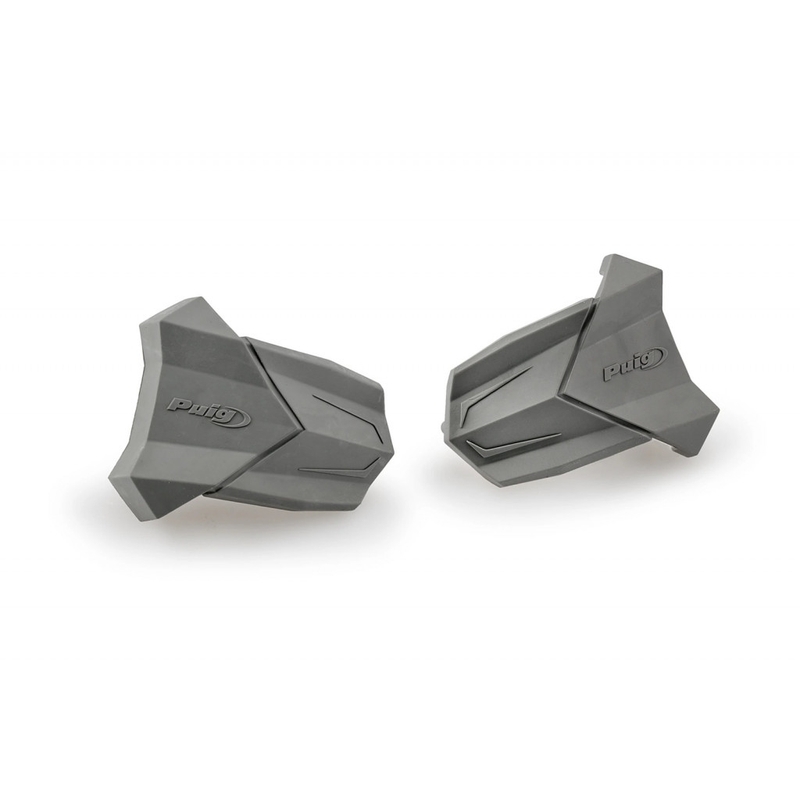 Spare rubber end protector PUIG R19 grey