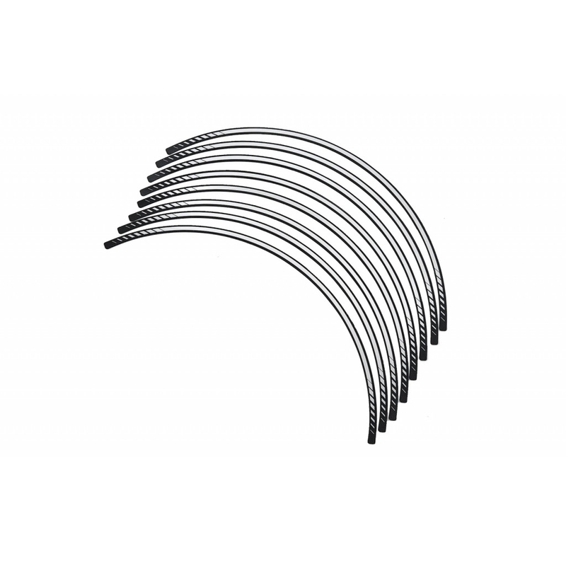 Rim strip PUIG PREMIUM white fluor set of 8 rim strips