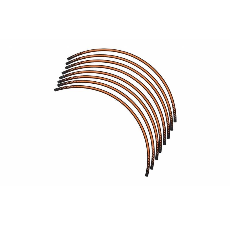 Rim strip PUIG PREMIUM orange fluor set of 8 rim strips for BMW R 1250 RT 2019-2021