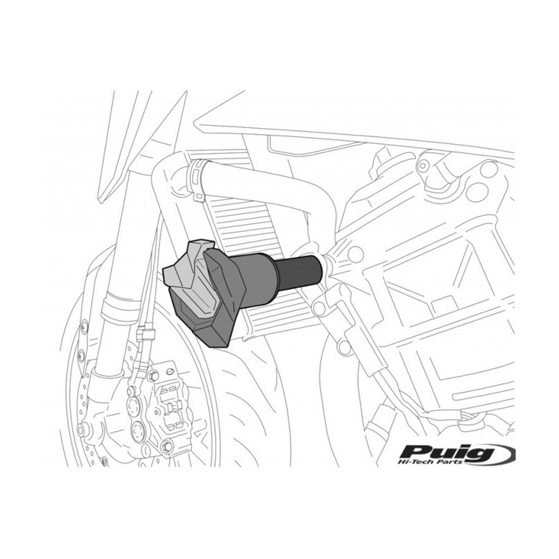 Frame slider PUIG S19 black