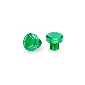 Mirror hole screw plug PUIG 21808V green