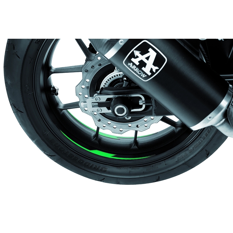 Rim strip PUIG green set of 8 rim strips