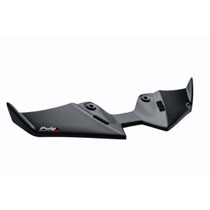 Frontal spoilers PUIG DOWNFORCE matt black for KAWASAKI Z 900 2025-2026, KAWASAKI Z 900 SE 2025