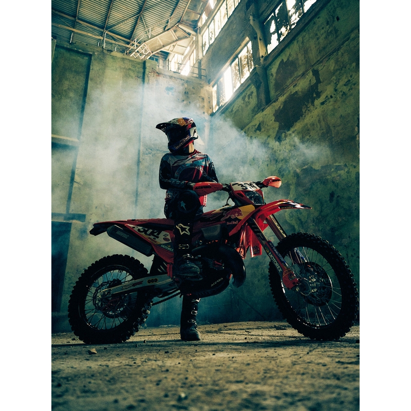 Koszulka motocrossowa Alpinestars Techstar w limitowanej edycji Beast Coast w kolorze szaro-czarno-pomarańczowym