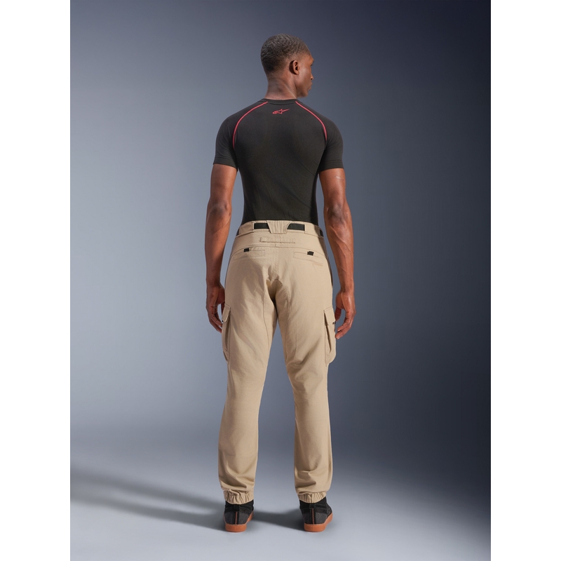 Spodnie motocyklowe Alpinestars Flex-AST Cargo jasnobeżowe