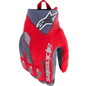 Rękawice motocyklowe Alpinestars Durack czarno-szaro-czerwone