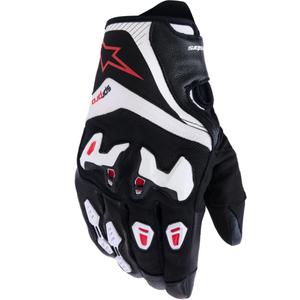 Rękawice motocyklowe Alpinestars SP-R PRO czarno-biało-czerwone