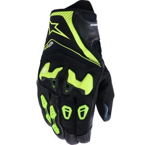 Rękawice motocyklowe Alpinestars SP-R PRO czarno-fluo-żółte