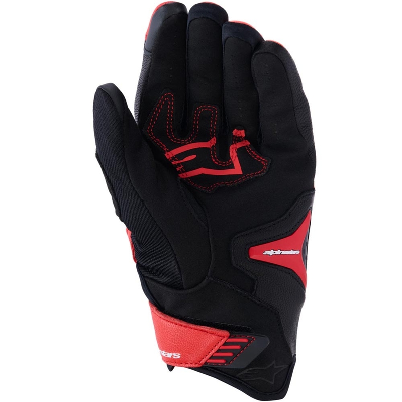 Rękawice motocyklowe Alpinestars SP-R PRO czerwono-fluo czerwono-czarne