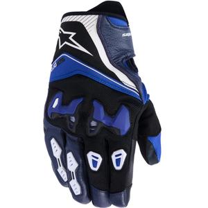 Rękawice motocyklowe Alpinestars SP-R PRO niebiesko-czarno-białe