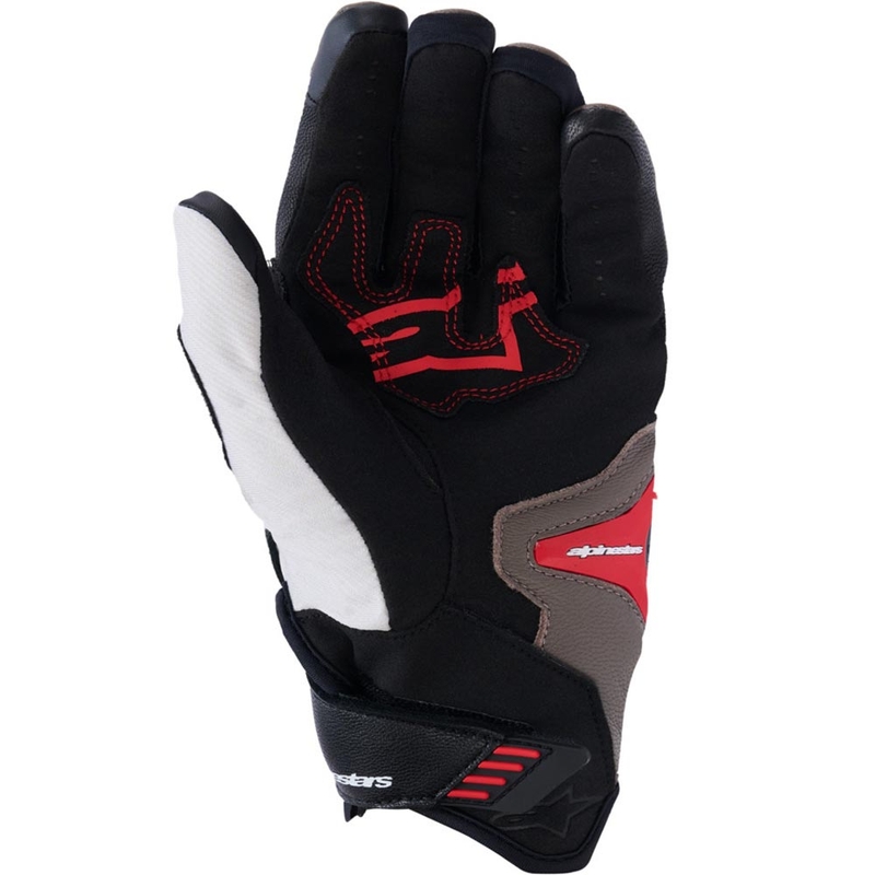Rękawice motocyklowe Alpinestars SP-R PRO jasnoszaro-brązowo-pomarańczowe