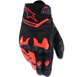 Rękawice motocyklowe Alpinestars SP-R TECH czarno-fluo czerwone