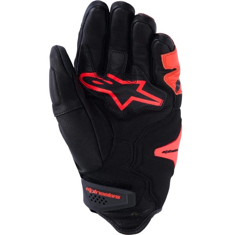 Rękawice motocyklowe Alpinestars SP-R TECH czarno-fluo czerwone