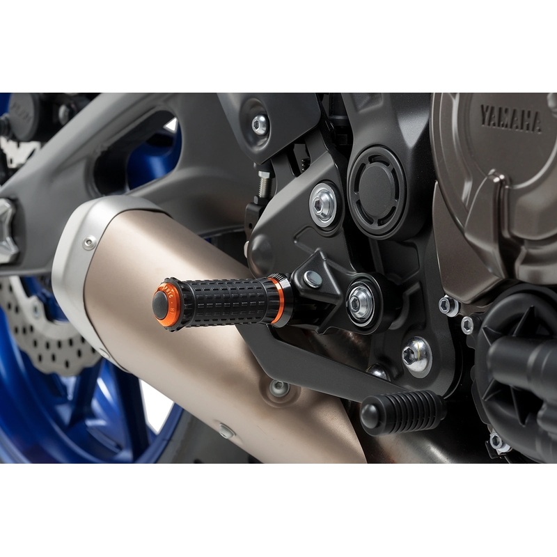 Footpegs without adapters PUIG R-FIGHTER S gold