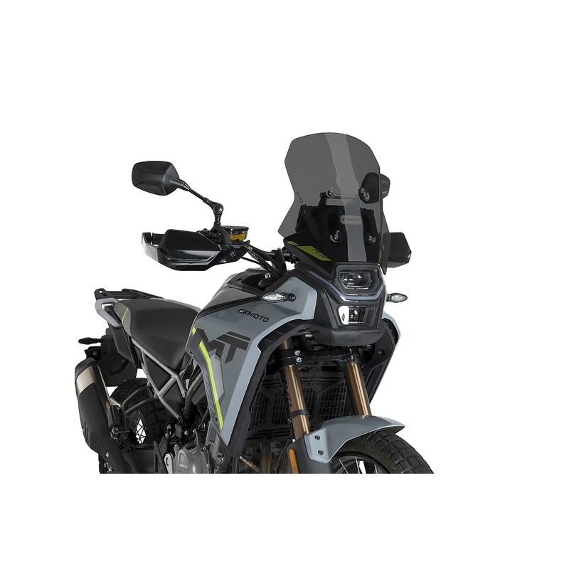 Windscreen PUIG TOURING dark smoke for CFMOTO 450 MT-R / RX 2024-2026