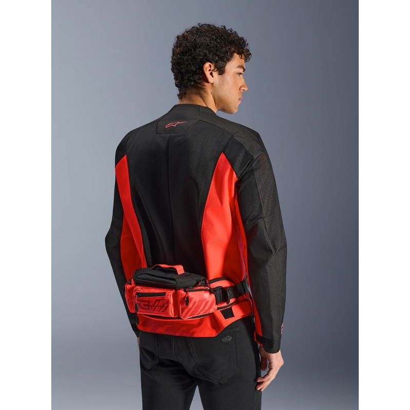 Torba biodrowa ALPINESTARS MM93 kolekcja fluo czerwono-czerwona 2,5 l