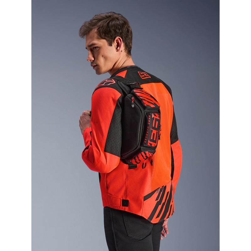 Kolekcja saszetek biodrowych ALPINESTARS MM93 czarno-czerwonych 2,5 l