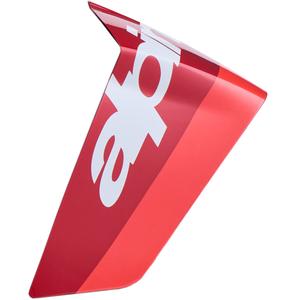 Aerodynamiczny spoiler do kasków motocyklowych Alpinestars Supertech R10 Arius racing profile fluo red-red-white