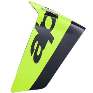 Aerodynamiczny spoiler do kasków motocyklowych Alpinestars Supertech R10 Arius racing profile fluo żółto-czarny