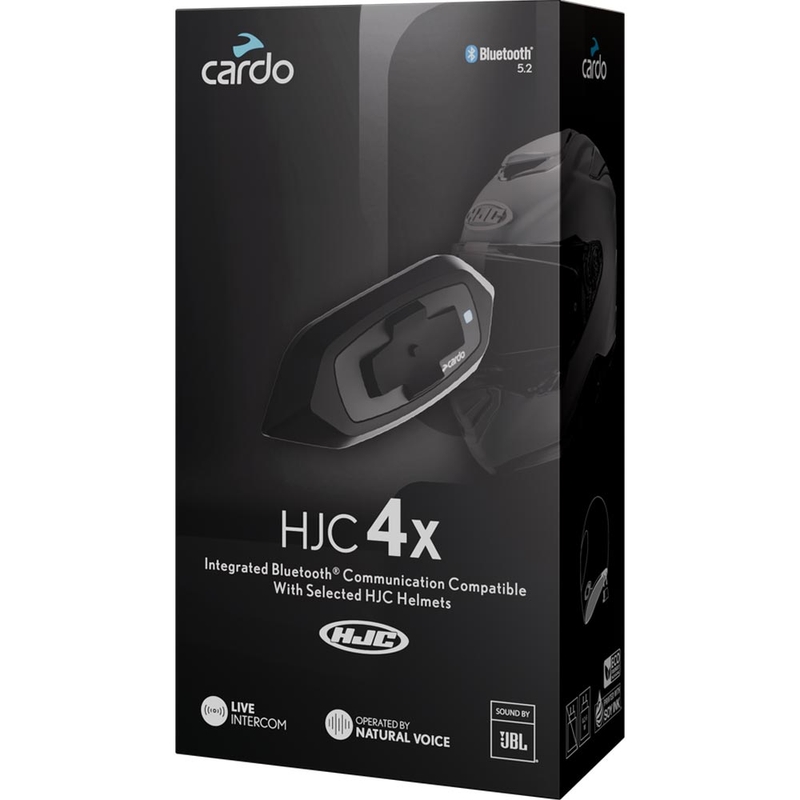 Interkom motocyklowy Cardo HJC 4X czarny